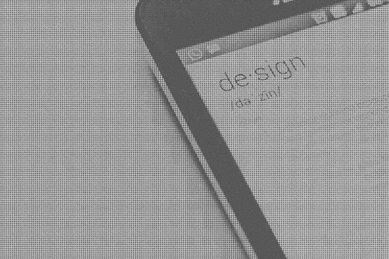 Ecran de smartphone avec la définition du mot "Design".