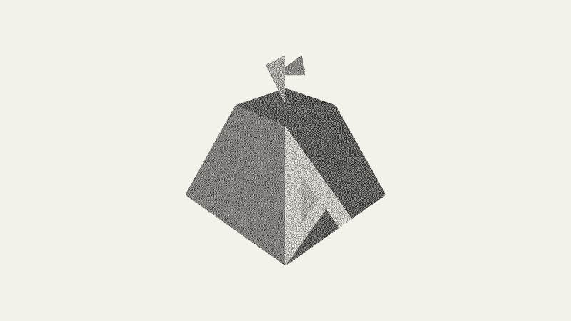 Logo Asahi Linux (pomme Apple stylisée)